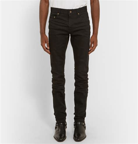 ysl denim men|saint laurent slim fit jeans.